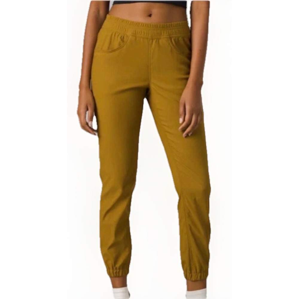 NWT prAna Halle E-Waist Joggers II Women's Sz 6 Relaxed Fit 27" Ins Pull On $95